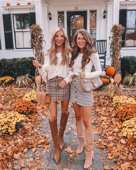 Plaid Skirt Fall Outfits Vermont Skirt Outfits Fall Winter Date Night Outfits Fall Outfits