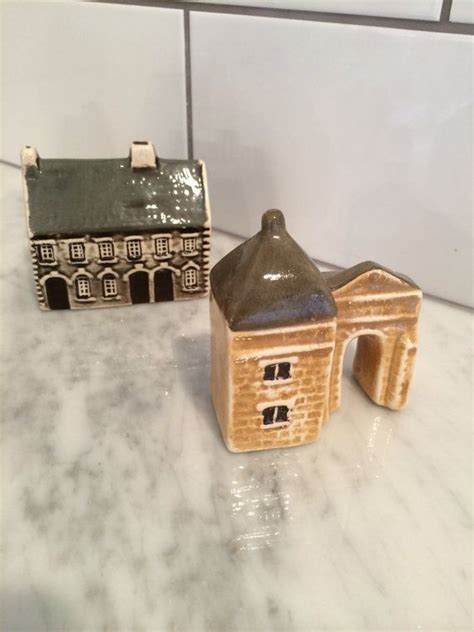 Vintage Mudlen End Houses English Cottage Collectibles Pottery Etsy