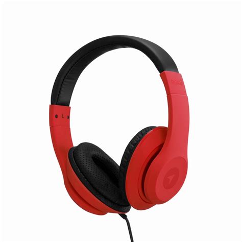 Roam Colours Plus Red Headphones Wmic Headphones Free Shipping