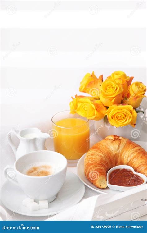 Breakfast Stock Photo Image Of Glass Drink Service 23673996