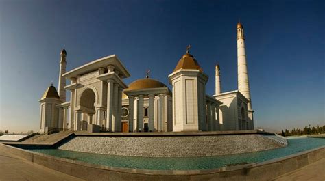 Travel To Turkmenistan Turkmenbashi Ruhy Mosque Elite Tours