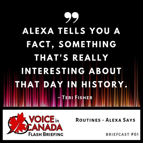 Routines Alexa Says Voice In Canada