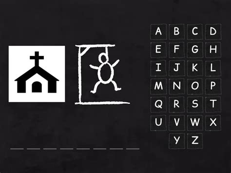 Mga Pananda O Simbolo Sa Mapa Hangman