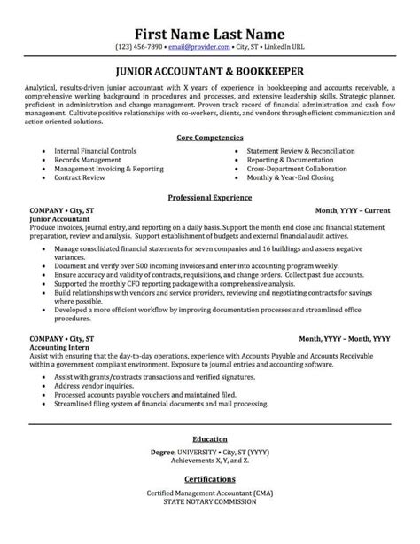 Accounting Auditing And Bookkeeping Resume Samples Professional