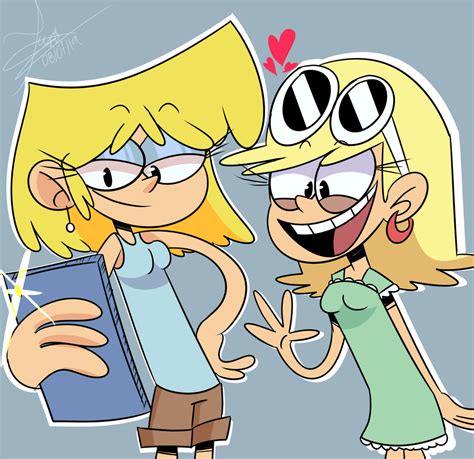 Lori And Leni Loud By Shadesummer Theloudhouse