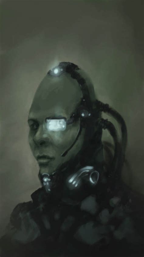 Scifi Character Sketch By Artificialguy On Deviantart