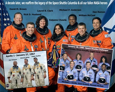 Apollo 1 Challenger Columbia Shuttle Program Columbia