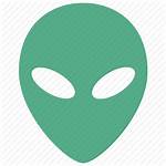Head Alien Icon Mask Extraterrestrial Newcomer Come