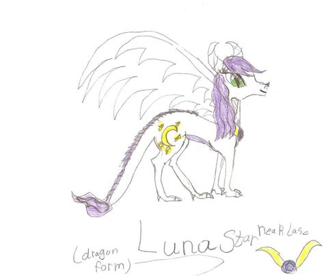 Luna Star As A Dragon By Lunastar3614 On Deviantart