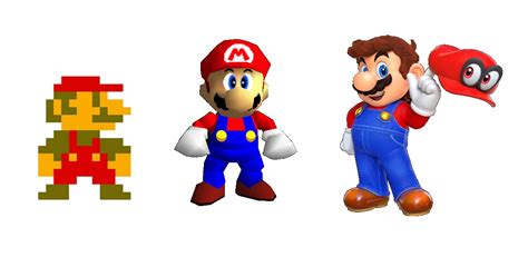 Evolution Of Mario Gameranx