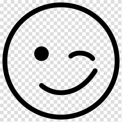 Smiley Emoticon Wink Computer Icons Blinking Transparent Background