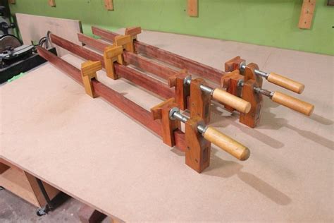 Diy Long Wood Clamps Wooden Bar Clamp Popular Woodworking Magazine First I Made The Bar