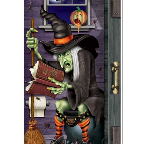 Witch Bathroom Door Cover Halloween Costume Ideas