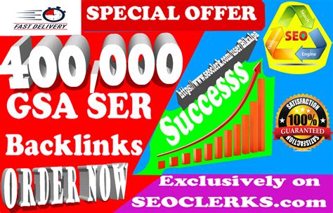 400000 Gsa Ser Backlinks For Ranking Website Youtube For 2 Seoclerks