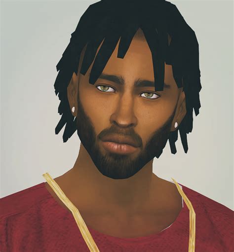 Sims 4 Afro Hair Male Sims Hair Male Hair Afro Hairstyles Men