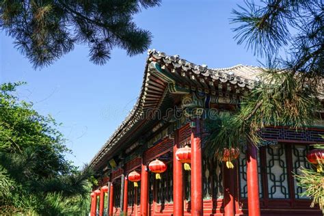 Historic Traditional House Of Beijing China Stock Image Image Of