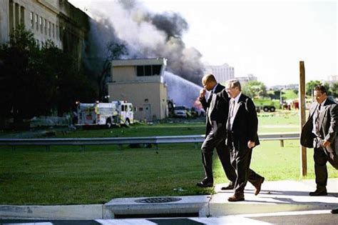 On 911 As The Pentagon Burned The White House Couldnt Find Defense