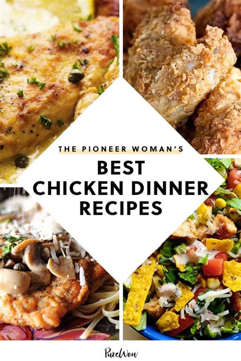 That's why we're presenting our best skinless, boneless chicken breast recipes—from crispy cutlets to flavorful. The Pioneer Woman's Best Chicken Recipes | Dinner recipes ...