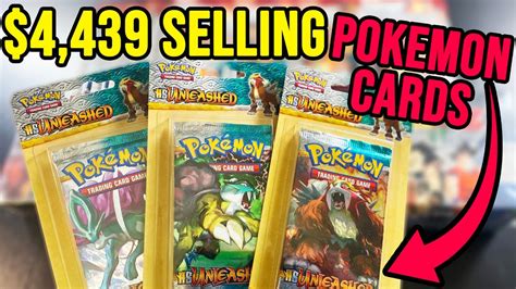The pokémon craze is real. Selling $4,439 Of The Best Pokemon Cards! (Valuable Pokemon Cards Sales This Week) - YouTube