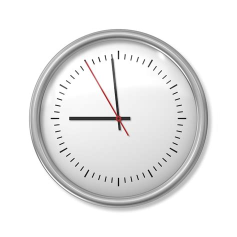 Premium Photo Close Up Of Clock On White Background