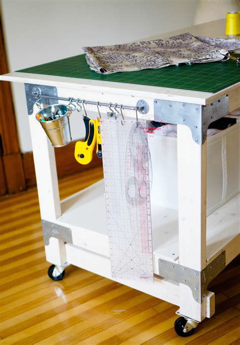 All the tools, paint (i still need to paint!), wood, screws and bolts added up to $138 dollars. Sewing Tools: DIY Cutting Table | Make: