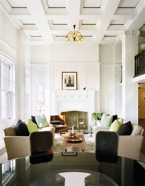 Modern Living Room By Shelton Mindel And Associates Via Archdigest