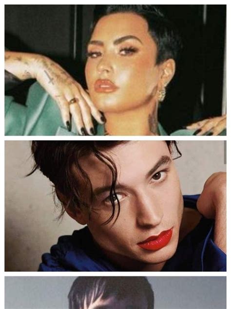 demi lovato ezra miller elliot page celebs who ve proudly come out as non binary or gender
