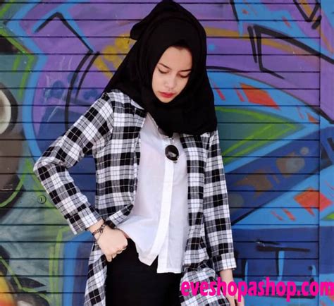 Style Baju Kemeja Hijab Anak Muda Mari Berhijab