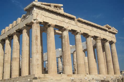 The Parthenon As A Mediator Between Greek Mathematics And Liberal