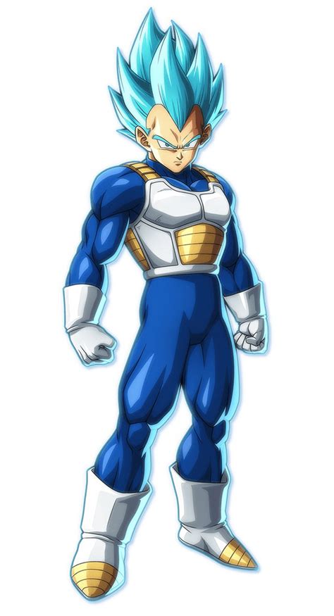 Super Saiyan Blue Vegeta Characters And Art Dragon Ball Fighterz