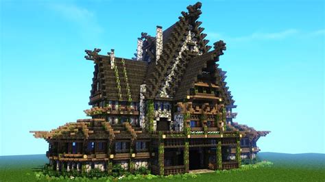It has two stories with multiple rooms. Minecraft Viking House Tutorial - Nordic and Rustic ...