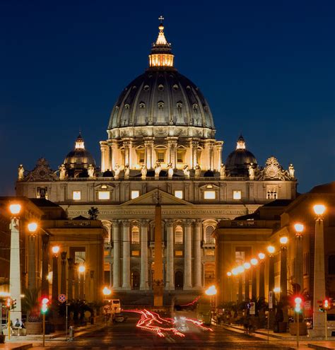 San Pietro In Vaticano By Night Foto And Bild Europe Italy Vatican