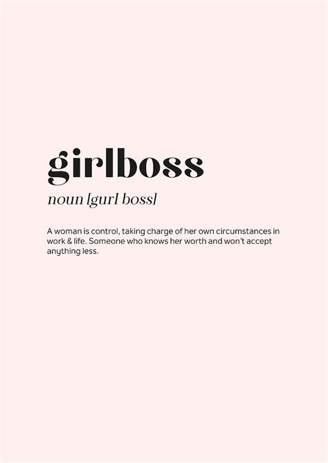 Girl Boss Quotes Hd Phone Wallpaper Pxfuel