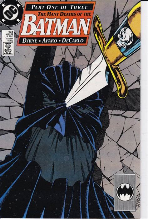Batman 433 May 1989 Issue Dc Comics Grade Nm Etsy Batman Comic