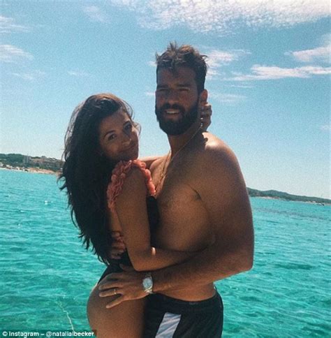 Liverpool Goalkeeper Alisson Enjoys First Barbecue In England Daily Mail Online