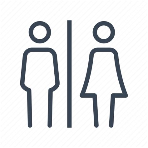 Toilets Restroom Bathroom Men Women Icon Download On Iconfinder