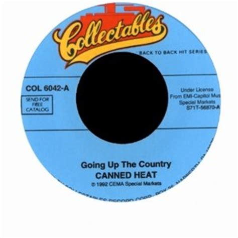 Canned Heat Going Up The Country Vinyl Records Lp Cd On Cdandlp