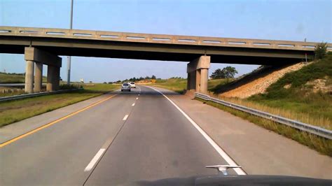 Interstate 70 West In Kansas Near Topeka Youtube