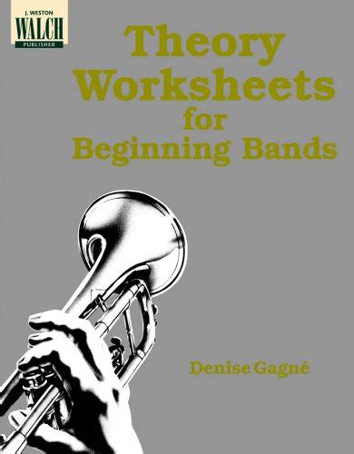 Theory Worksheets For Beginning Bands By Denise Gagne New 1988 Gf