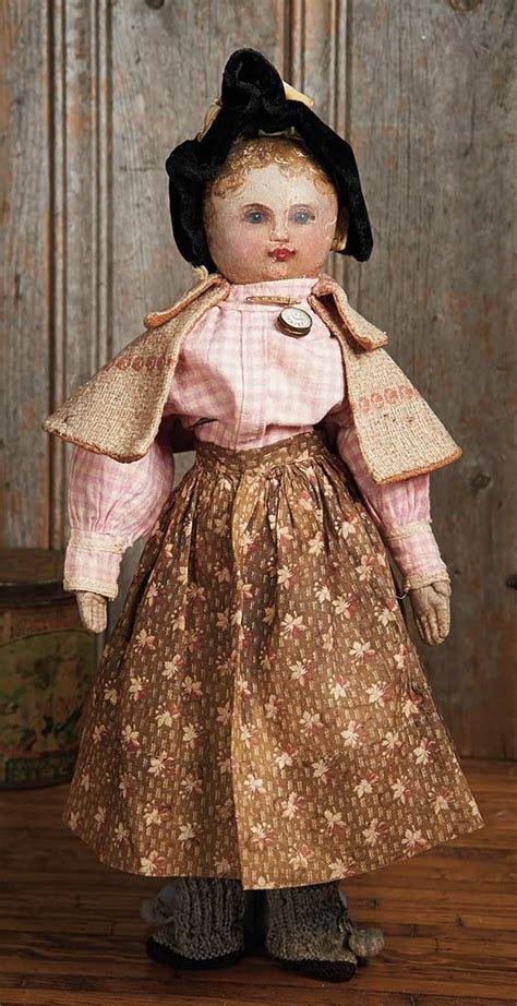View Catalog Item Theriault S Antique Doll Auctions Folk Doll