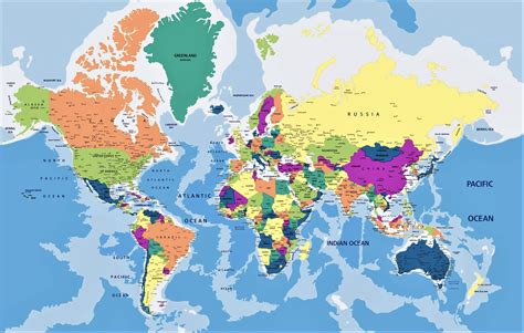 Mapa Mundi Politico Detraiteurvannederland