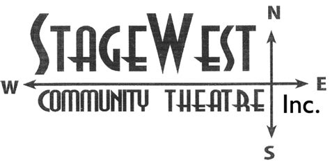 Logo Stagewest Community Theatre Inc