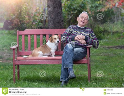 Dog Comforting Man Stock Photo Image Of Alternative 61134338