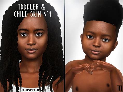 Sims 4 Cc Custom Content Black African American Skin Tones Black