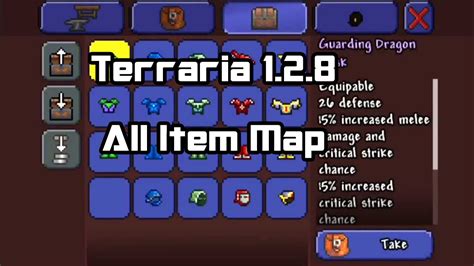 Ios Android Terraria 128 All Items World Download Youtube