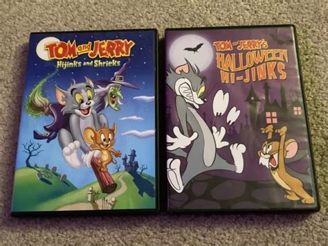 Tom And Jerry 2 Dvd Kids Lot Halloween Hi Jinks Hijinks And