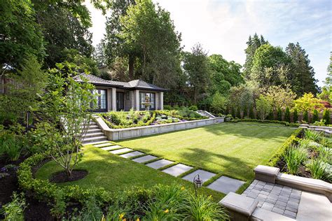 Private Residence West Side Vancouver Traditional Landscape