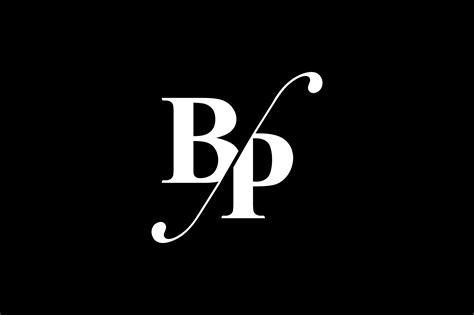 Bp Monogram Logo Design By Vectorseller