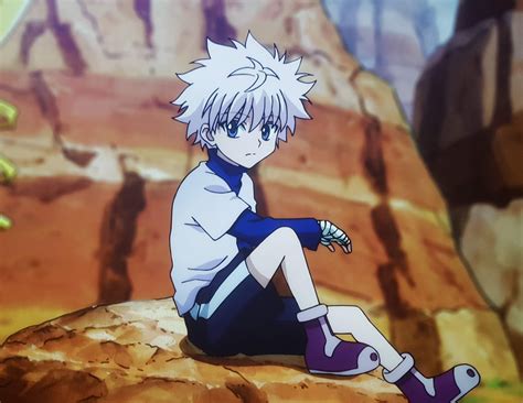 Killua Chillin Hunter X Hunter Anime Characters Killua