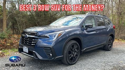 2023 Subaru Ascent Onyx Edition Limited Review And Pov Drive